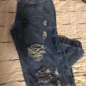 Vici Denim Joggers Super soft NWOT